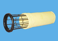 Jaula industrial Rib Filter Cage plateado cinc del filtro de bolso del colector de polvo