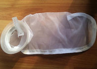 Red de nylon líquida Mesh Foldable de la tela del bolso de filtro con el lazo/el anillo plástico