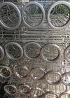 Jaula mecánica de acero del filtro de la industria 4 de carbono