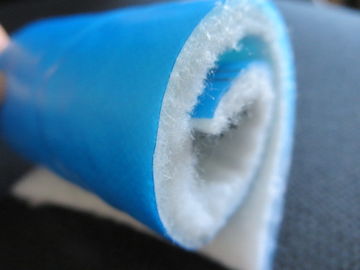 La membrana industrial de la tela filtrante del polvo de 4.5m m cubrió el tubo en el lugar curado