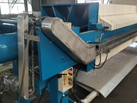 Filter Press For Sludge Dewatering Filter area 80M2