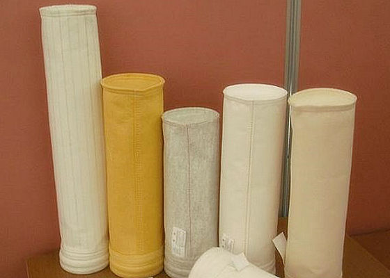 Bolsa de filtro Nomex con una alta relación aire-ropa, resistencia a la abrasión y resistencia a altas temperaturas para la recolección de polvo del horno de cemento