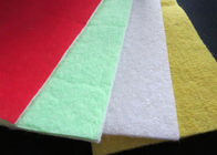 tela filtrante no tejida del polvo de la guata del poliéster para la condición 2m m/20m m/25m m del aire