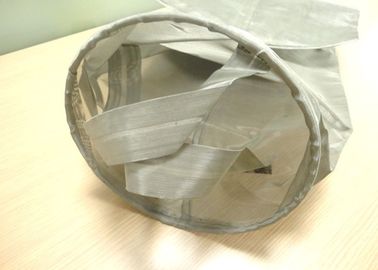 Filtración de acero del bolso de filtro/del poliéster inoxidable industrial da alta temperatura del filtro de la malla del líquido/del agua