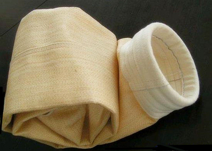 Larga vida útil Bolsa de filtro Nomex para filtración de polvo a temperaturas más altas en hornos de fusión de acero
