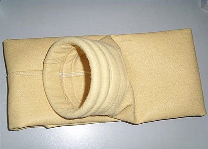 Bolsas filtrantes de aramida resistentes a altas temperaturas para la filtración de polvo industrial a altas temperaturas