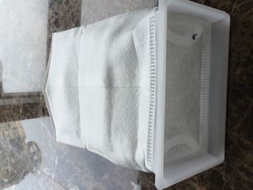 Bolso de filtro líquido del filtro de agua del cuello del cuadrado del bolso de filtro del micrón PP PE 200 micrones