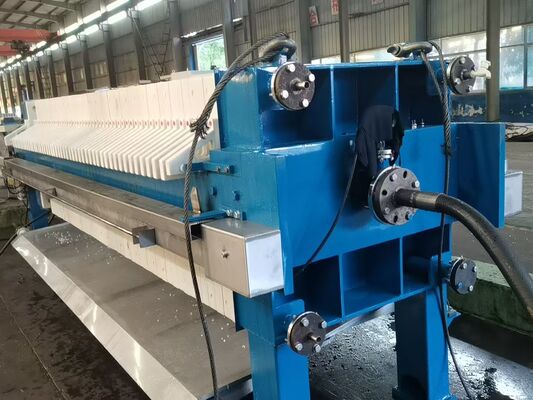 Presión de filtro para la deshidratación de lodos Área de filtro 80M2
