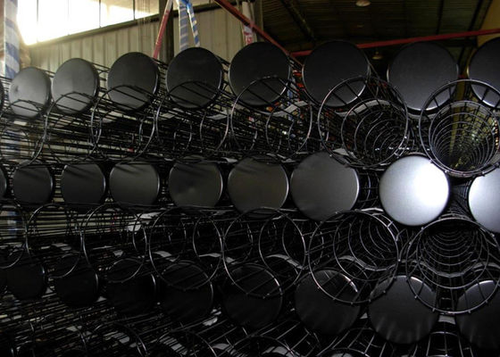 Φ3, 3,2, 3,5, 3,8, filtro de la bolsa anti polvo ardiendo de la caldera del carbón de 4 gruesos enjaulan 304 316 316L